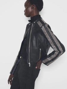 Curve Upcycled Leather Jacket