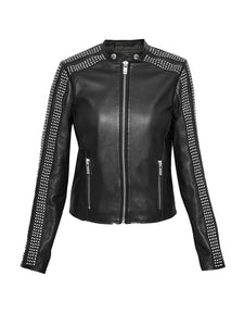 Curve Upcycled Leather Jacket