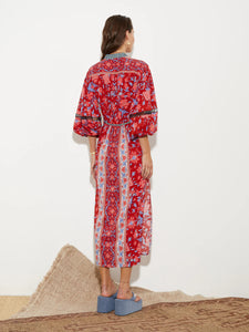 Marguerite Maxi Smock Dress