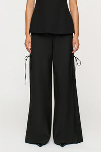 Carlos Side Trouser-Black