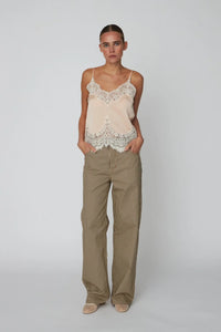 Delicate Lace Top - Pink