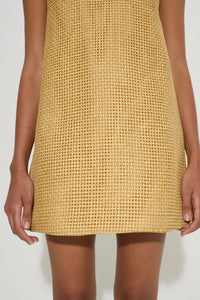 Raffia Mini Dress