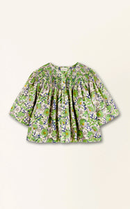 Kerala Blouse in Lavender Bloom