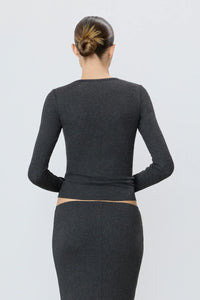 Long Sleeve Fitted Top