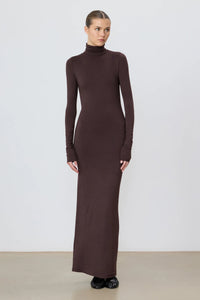 Turtleneck Maxi Dress