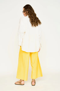 Kyoto Shirt in White Linen