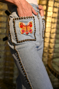 Butterfly Bell Bottom