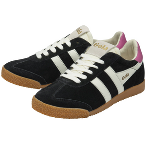 Elan Sneaker Black/Off White/Fuschia