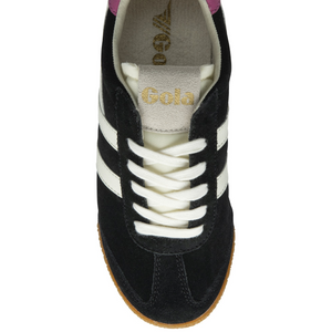 Elan Sneaker Black/Off White/Fuschia