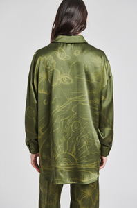 Gio's World Silk Shirt