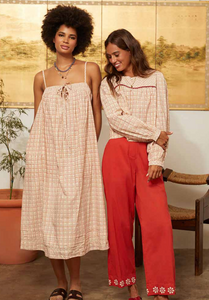 Red Pietro Pant