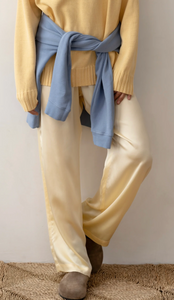 The Simple Silk Pant Butter