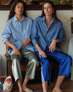 Poplin Shirt in Azure