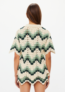 Tidal Sagra Crochet Shirt
