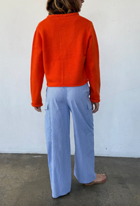 Doris Cardigan Persimmon Wool