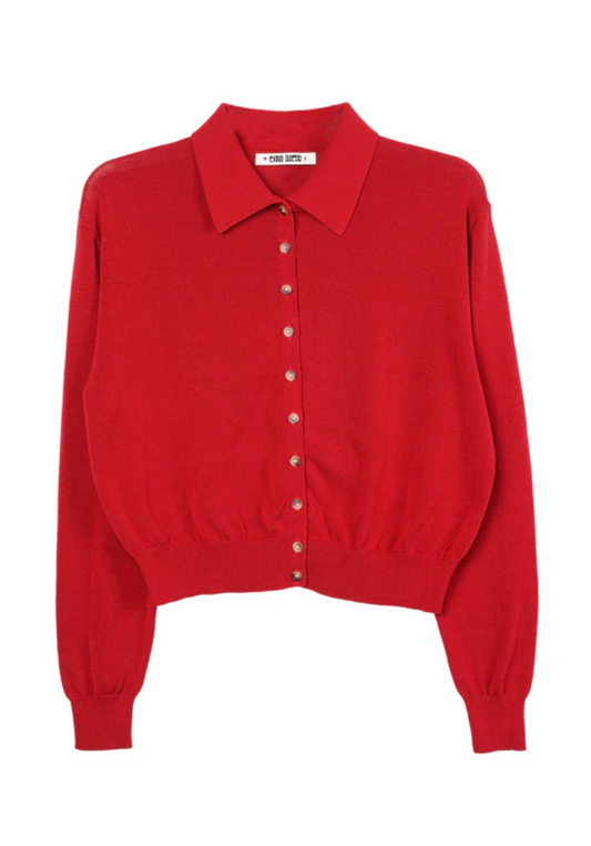 Palma Ruby Sheer Cardigan