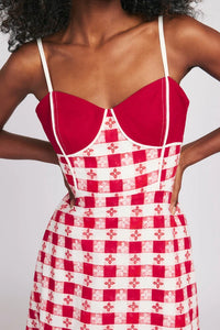 Harper Dress Red Gingham